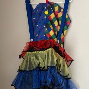 Fun Shack Clown Dress Costume